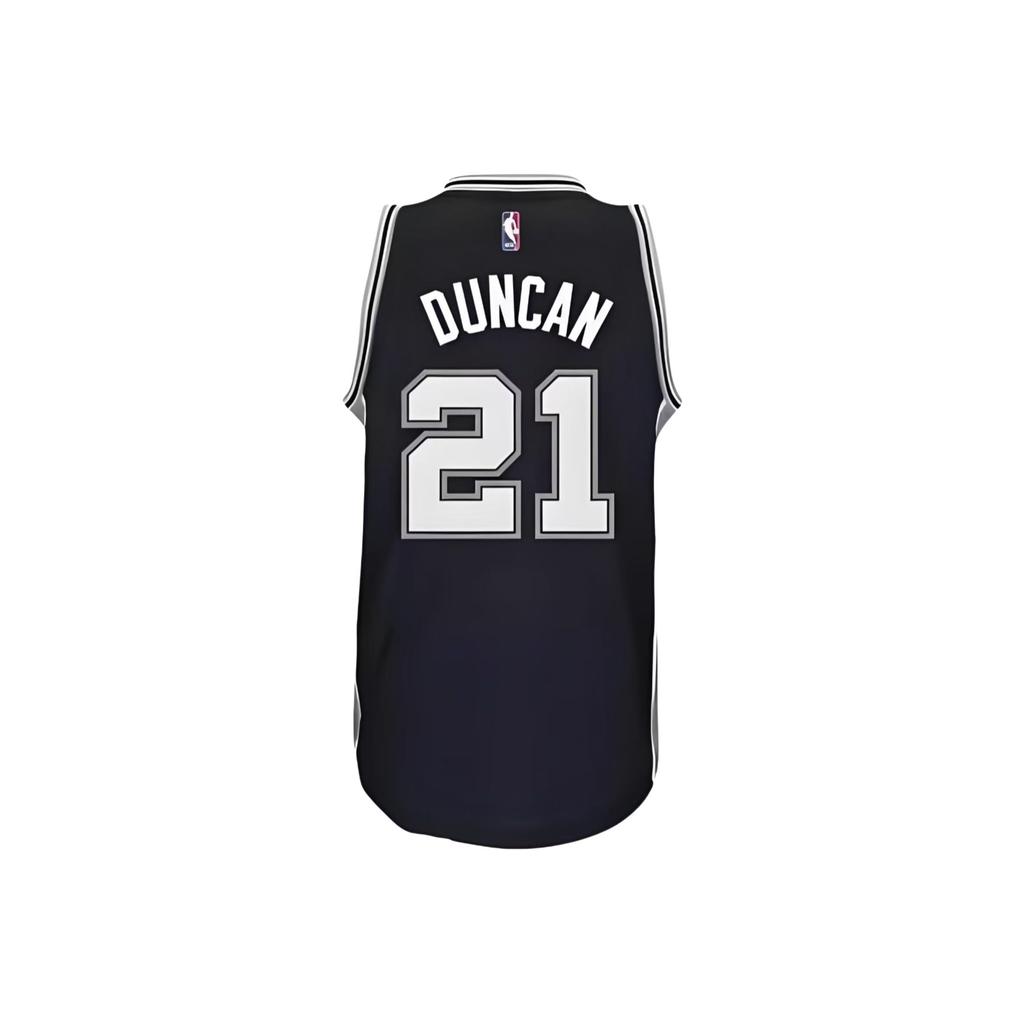 adidas NBA Spurs Duncan 21 Breathable V-Neck Sleeveless Basketball Jersey Unisex Jersey 7470A-304-K9169