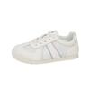 Women's Sneaker Boots Women's Leather Platform Casual Shoes Bright Top Fashion Low Lace-Up Sneaker Women's Running Shoes