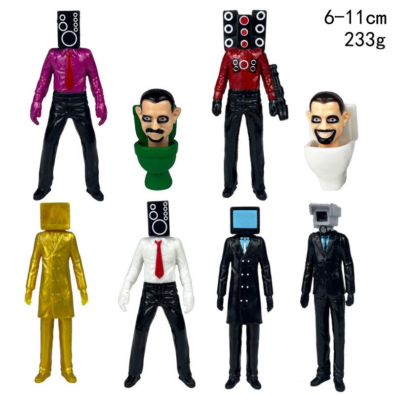 "Cross-Border Toilet Man Vs Monitoring Man: Office Titan Audio/TV/Game Figurine"