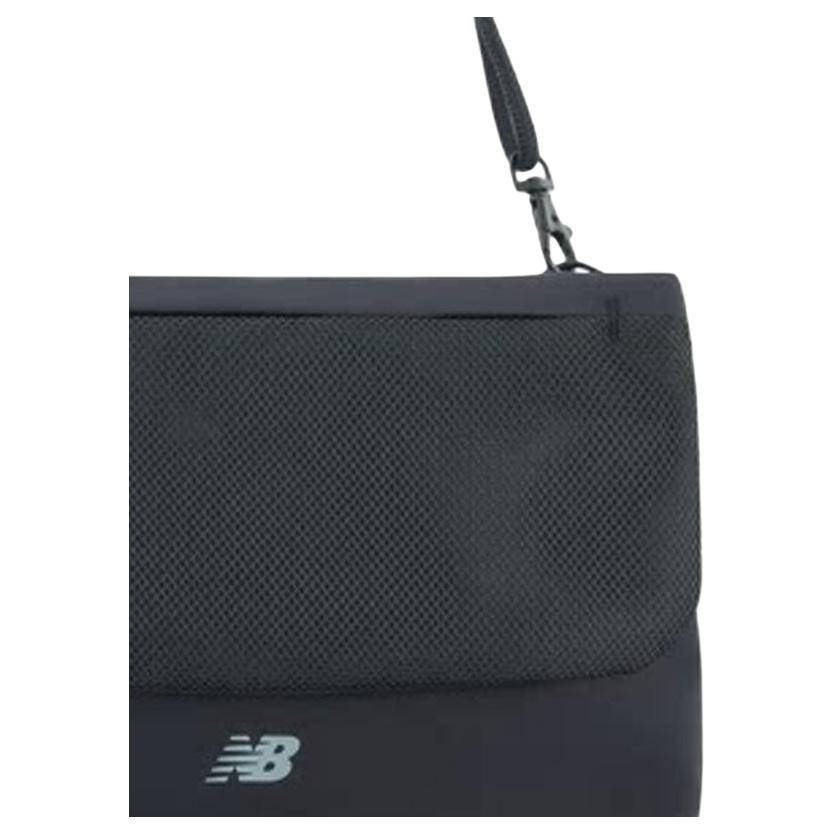 New Balance Logo Fabric Crossbody Bag Unisex Bags Black AC8277K