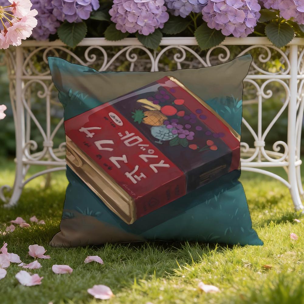 Anime G-Grave of the F-FirefliesS Cushion Cover Home & Car Dual-Scene Pillow Cover: Reversible for Premium Comfort