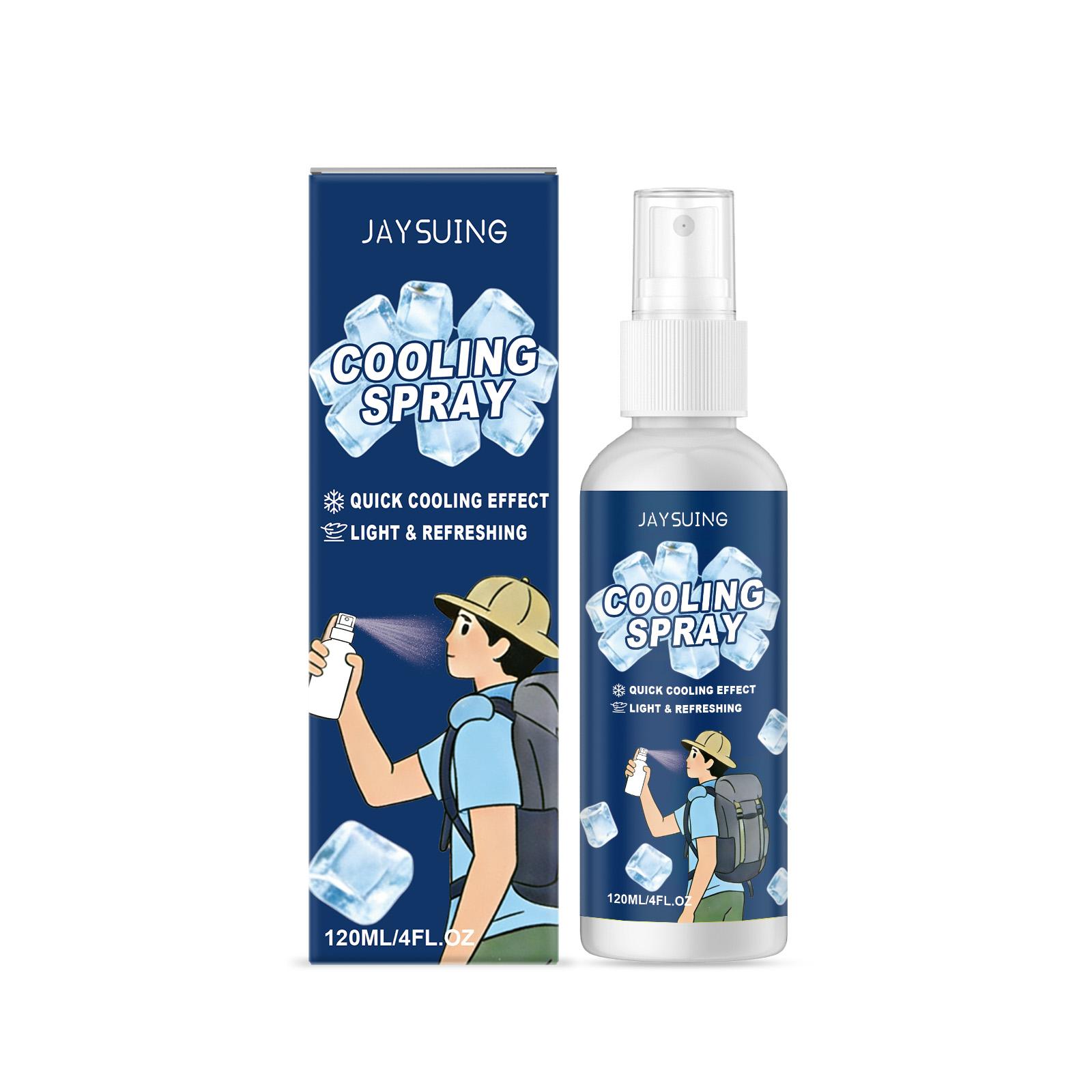 Instant Cooling Spray for Sports - Rapid Chill Body Mist  Workout & Outdoor Activities - Refreshing & Fast-Acting 120ml