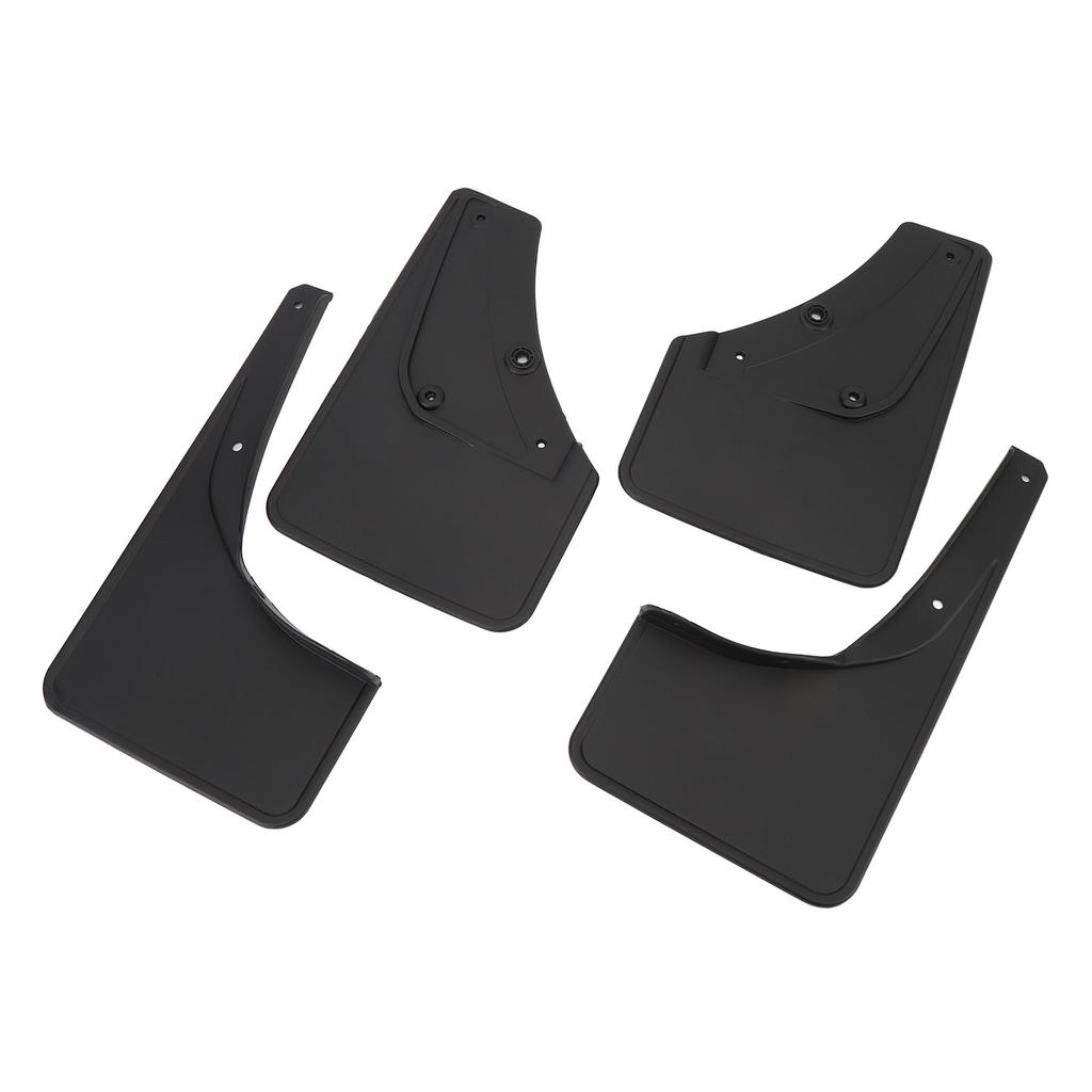 4 buc Apărători de noroi roți auto Față Spate Roată Protectoare Negru Protector anvelope vehicul Apărători de noroi pentru