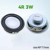 2PCS Speaker Horn 4R 3W 5W Diameter 36mm 40mm 45mm 50mm 52mm 57mm 78mm Amplifier Rubber Gasket Loudspeaker Trumpet 4 Ohm