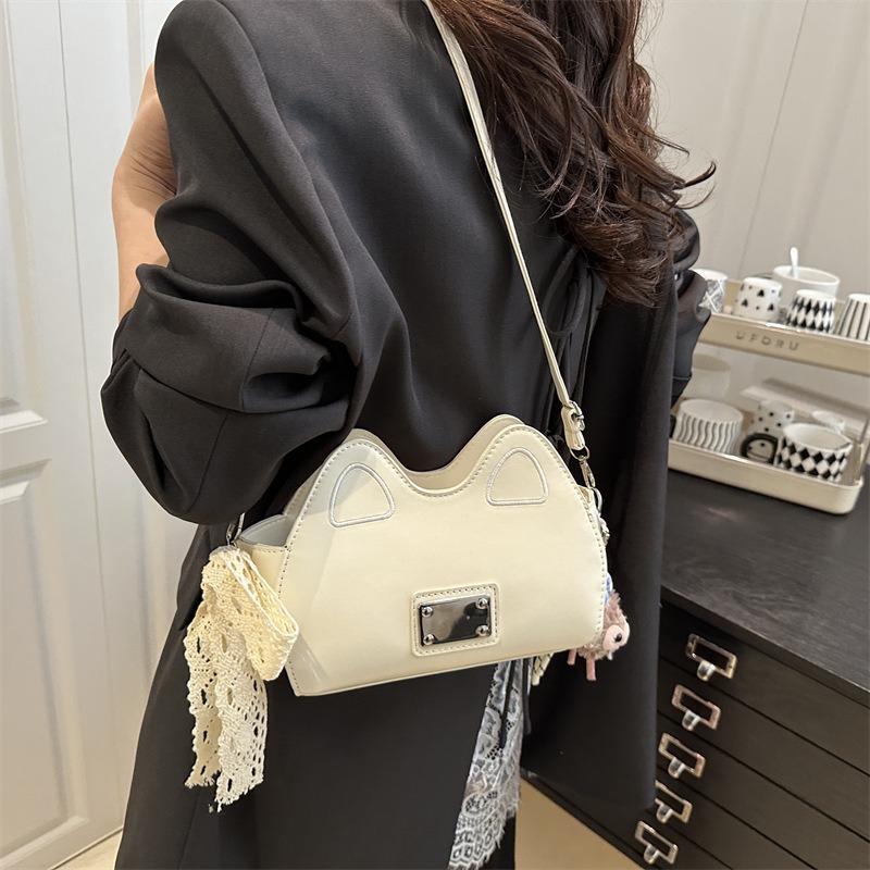 Women's bag fashion casual cute cat ear bag women's summer new trend commuter shoulder messenger bag
