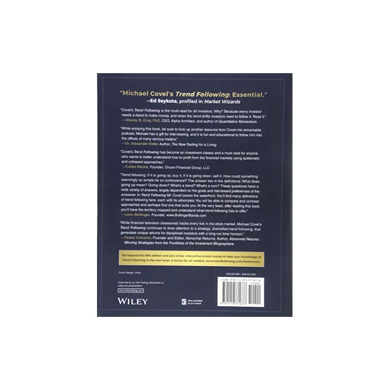 Trend Following, 5th Edition: How To Make a Fortune In Bull, Bear and Black Swan Markets (Wiley Trading)