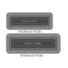 2pc Kitchen Floor Mat Waterproof, Non-Slip and Dirt-Resistant Foot Mat Household Door Mat Long Carpet Set