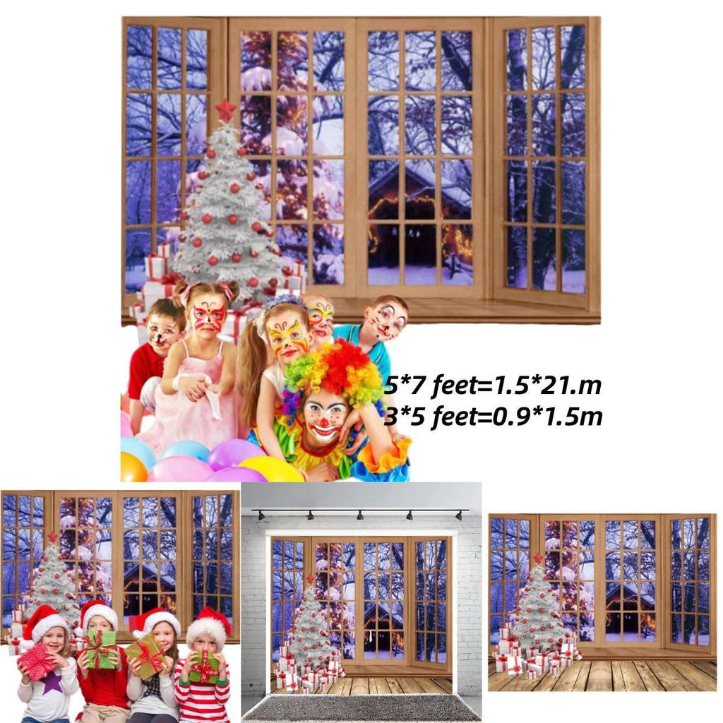 Premium Quality Kids Christmas Theme Photography Background Cloth