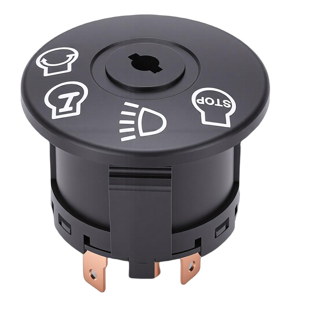 Mowers Tractor Ignition Switch Replacement for AYP 175566 4 Position Ignition Starter Switch with 2 Keys