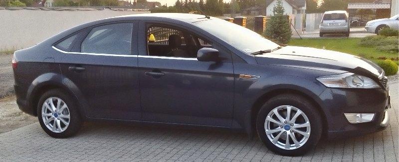 Ford MONDEO mk4 HB Hatchback CHROME WINDOW MOLDINGS