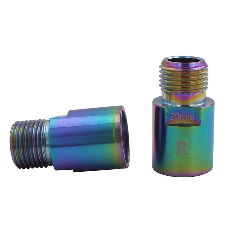 1 Pair Bicycles Pedals Extension Screws Spacers Steel Bicycles Pedals Extension Screws Spacers  Bike Cycling Accessories