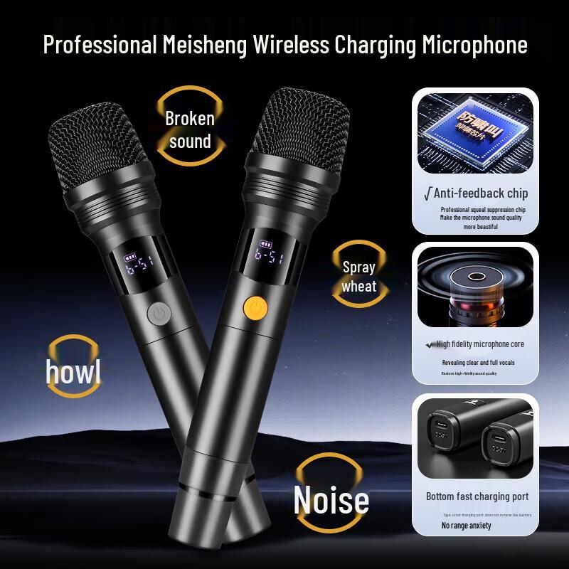 SAST SA-501MAX All-in-One Portable KTV Karaoke Speaker with Screen CN plug (adapter included)