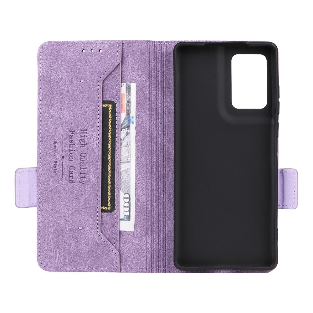 Motorola EDGE50 Fusion Leather Flip Case - Unisex European & American Design