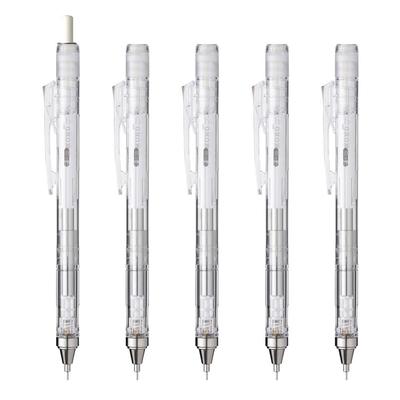 Tombow Pencil MONO Graph Clear Mechanical 0.5mm Pencil, 5-pack, DPA-138A-5P