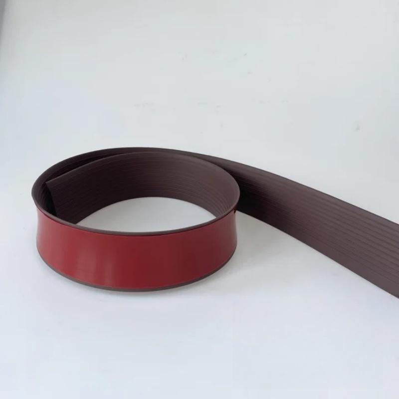 1pc 90cm/35.43in Self-adhesive PVC Wear-resistant Ramp, Threshold Ramp, Scooter Deceleration Ramp, For Use At The Entrance