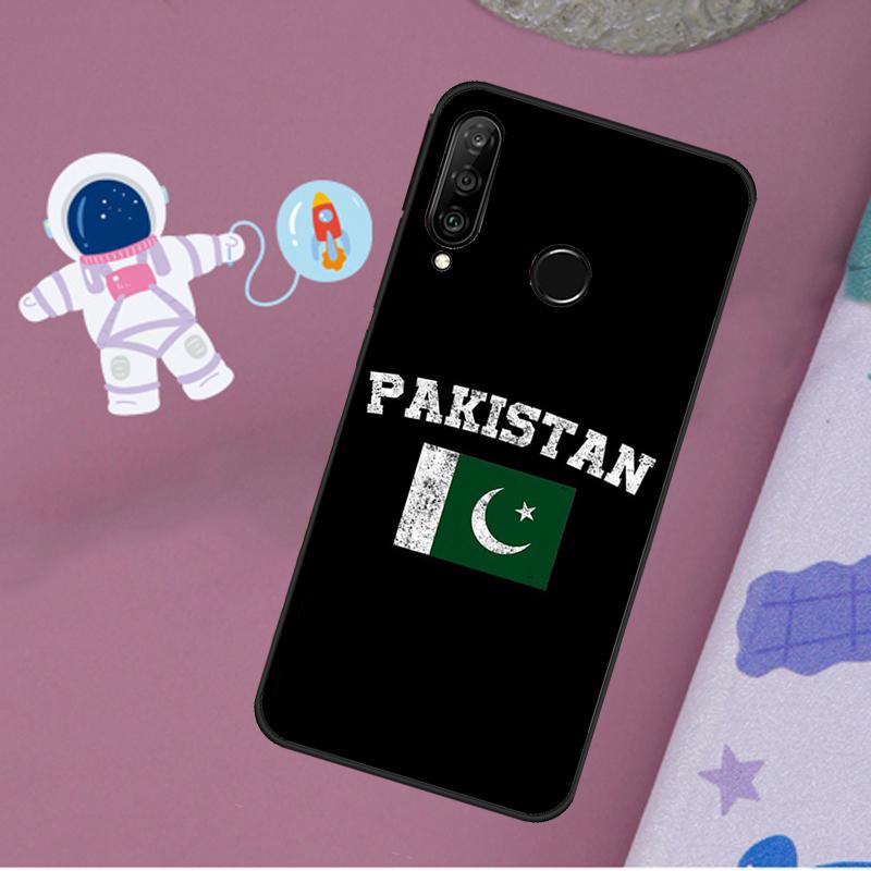 Pakistan Flag For Huawei Nova Y72 Y73 Y60 Y70 Y90 Y61 Y91 7i 8i 11i 12i 12s 9 10 SE P20 P30 P40 Lite Case