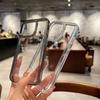 Silicone Transparent Shockproof Phone Case for IPhone 17 Pro Air 16 15 14 13 12 11 Pro Max XS XR 7 8 Plus Clear Protection Cover
