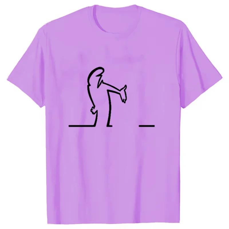 Summer T Shirts For Unisex Unisex Balum La Linea Funny Graphic Tshirt Cotton Comfortable Premium Camisetas
