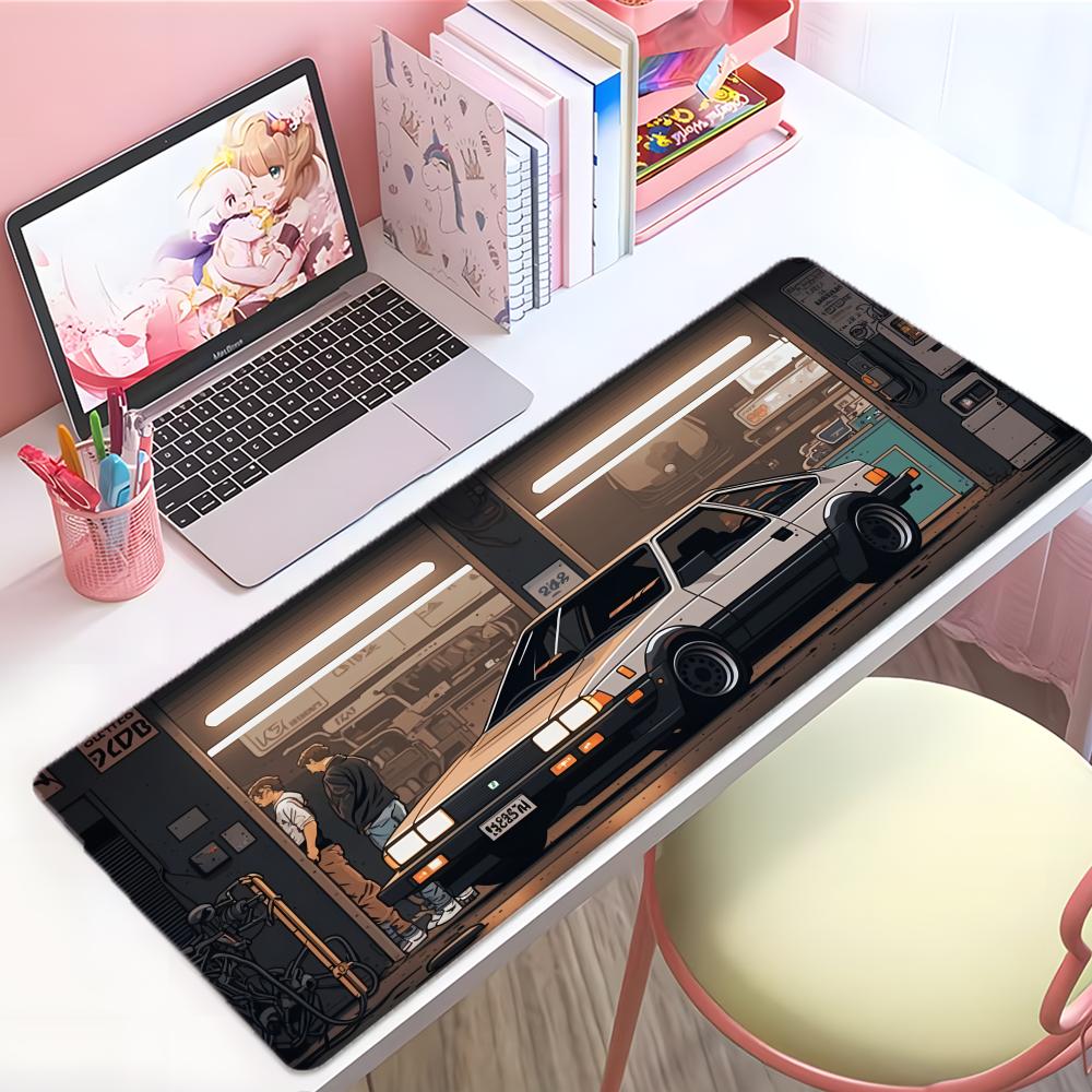 Cool Classic Style Car Jjdm Mouse Pad Large Thick Desk Pad Stitched Edges Gaming Mouse Mat For Pc