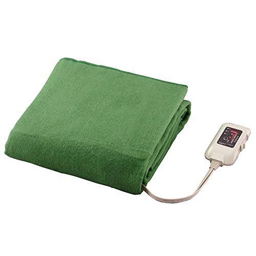 

Sugibo Electric Throw with Timer to Prevent Forgetting to Turn Off, SB-H502(EG), Emerald Green