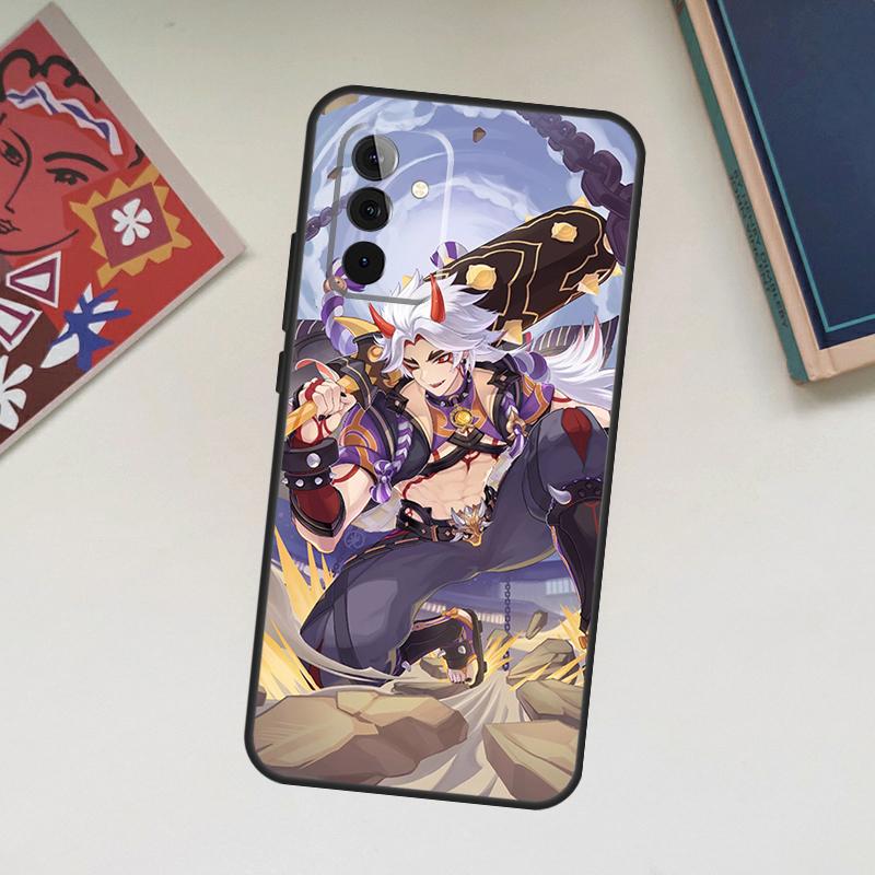 Genshin Impact Arataki Itto Case For Samsung Galaxy A12 A22 A32 A52 A14 A24 A34 A54 A53 A33 A13 A15 A25 A71 A51 Cover