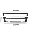 Carbon Fiber Interior CD Panel Cover Trim For BMW 5 Series F10 2011-2017