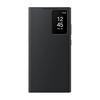 Compatible with the Samsung Galaxy S24 Ultra Smart View Wallet Case, Black