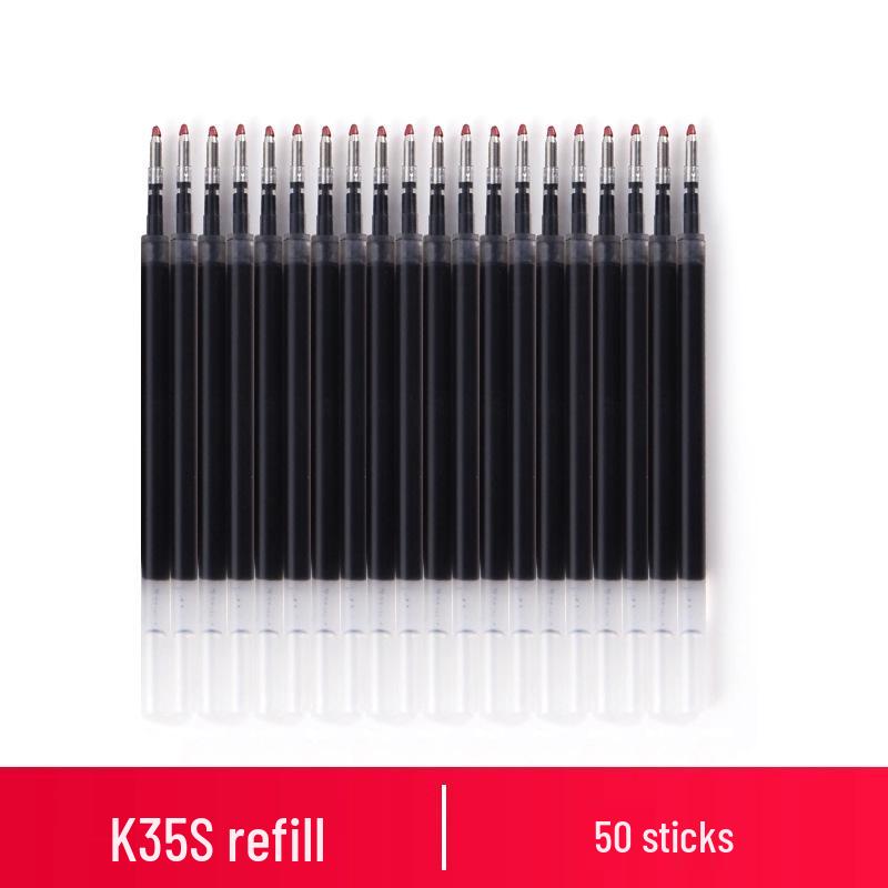 Beifa K35 Gel Pen Refill, 0.5mm Bullet & Needle Tip, No-Break Ballpoint