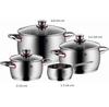 WMF Quality One Pot Set, 4 Pieces (07.7414.6380)