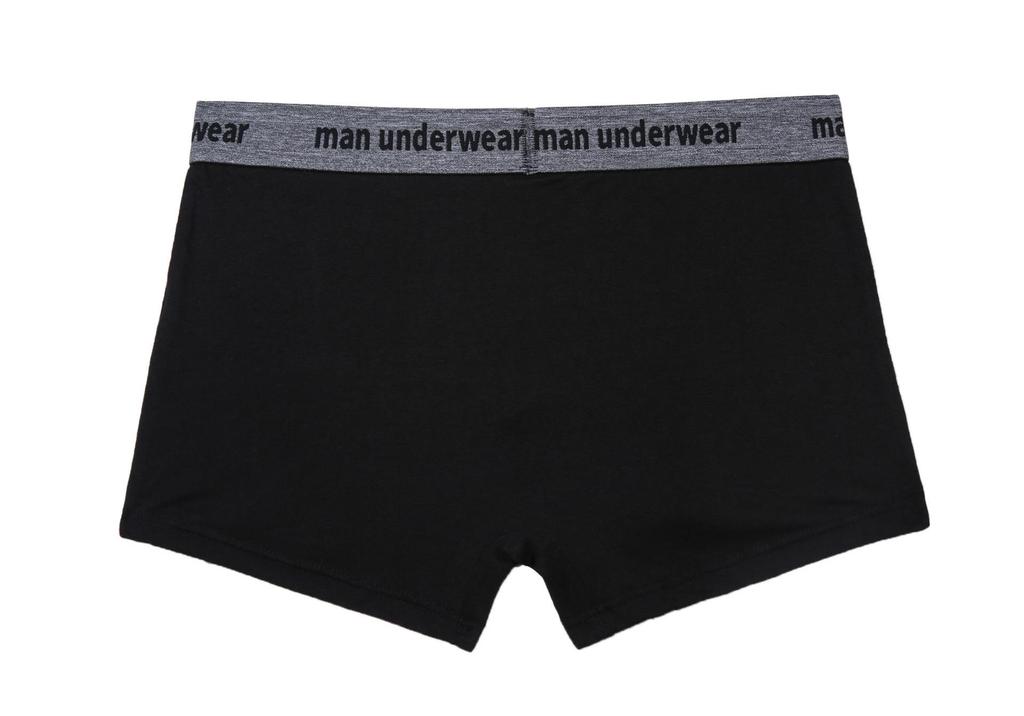 Men's Mid-Rise Pure Cotton Breathable Boxer Briefs - Youth Sports Trendy Style