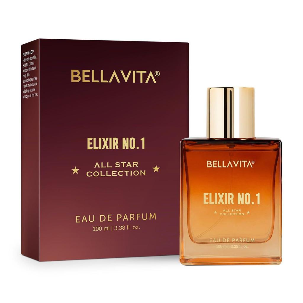 BELLAVITA Elixir EDP | Perfume for Man | Long Lasting | 100ml | Lavender & Musk |