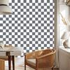 Checkerboard Wallpaper Gray, White and Light Gray 50x1000