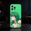 Mermaid Melody Pichi Pitch Phone Case For iPhone 17,16,15,14,13,12,11 Plus,Pro Max,SE4Soft Silicone Black Cover