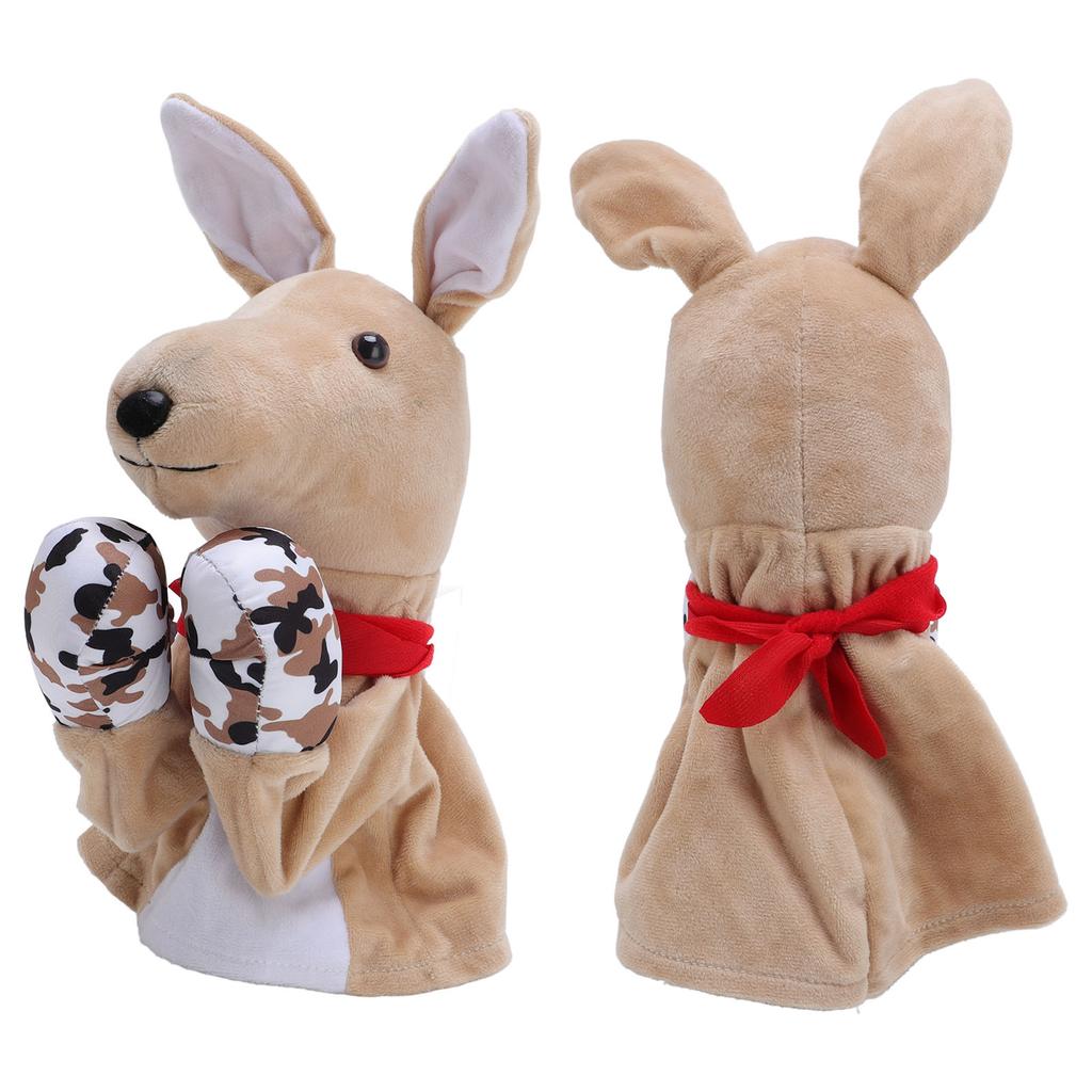 Kinder Boxpuppe Tier Handpuppe mit Ton Eltern-Kind-Interaktion Boxpuppe für Familie