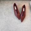 Fashion Trend Women Shoes Slip On Casual Ladies Pointed Flats Sandals Summer Pointed Toe Retro Oxford Shoes Mules Shoes Walking