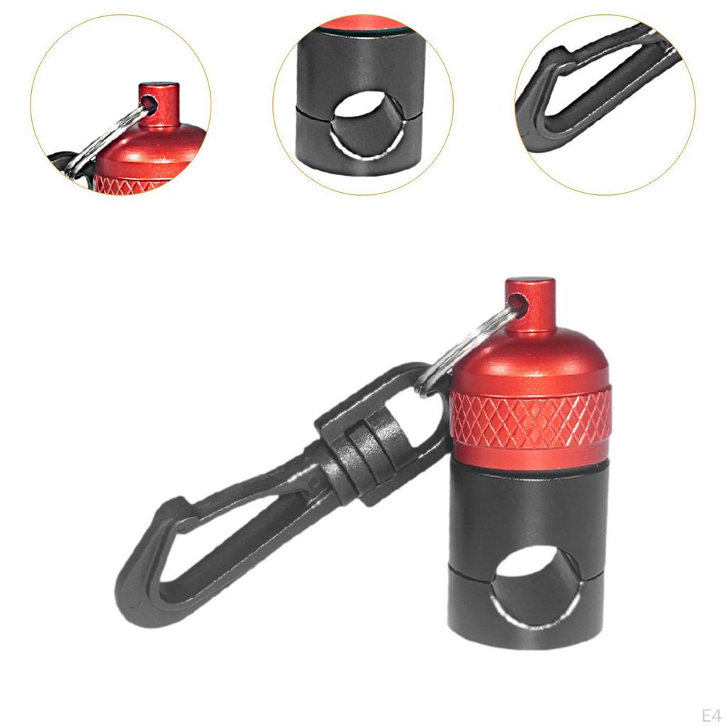 Schlauchclip für Tauchregler zur einfachen Befestigung