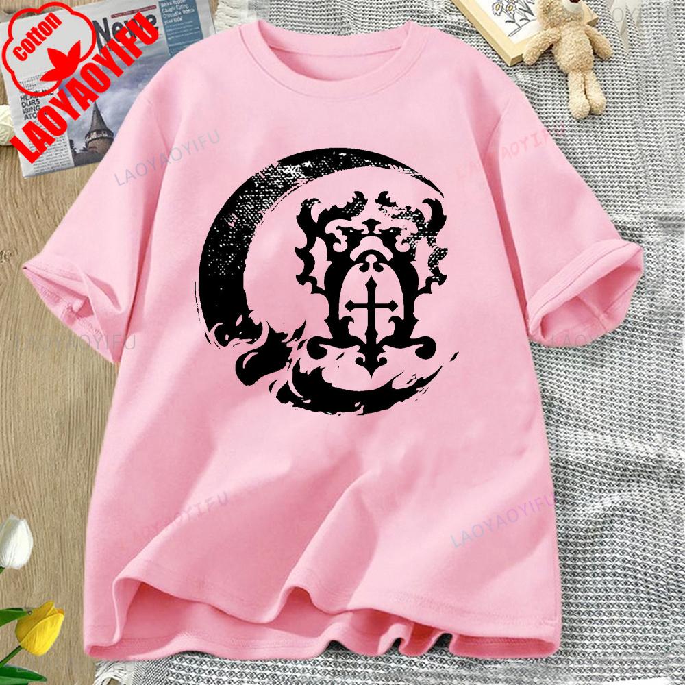 Castlevania Alucard Carmilla Printed T-shirt Tops Castlevania Alucard Street Fashion Hip Hop Casual Comfortable Personality