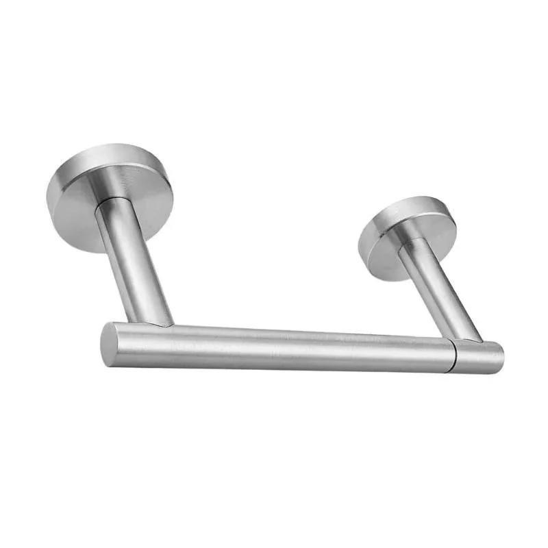 2025 New Double Column Stainless Steel Roll Holder Removable Wall Mounted Toilet Paper Holder Wall Mounted Toilet Paper Holder