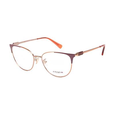 Retro Fashion Metal Comfortable and Versatile Alloy Irregular Shaped Optical Frame Women's Rose Gold