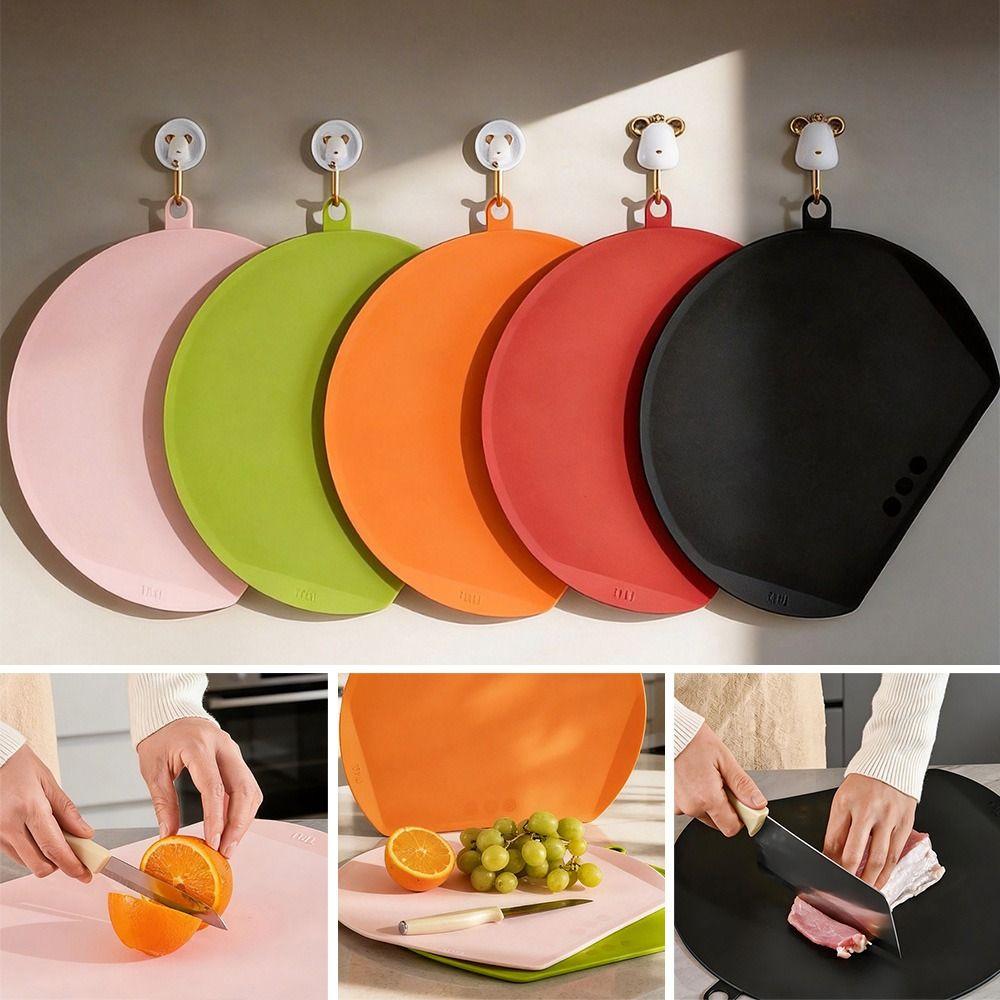 TPU Cutting Boards Flexible Cutting Mat Solid Chopping Board  for Vegetable Meat