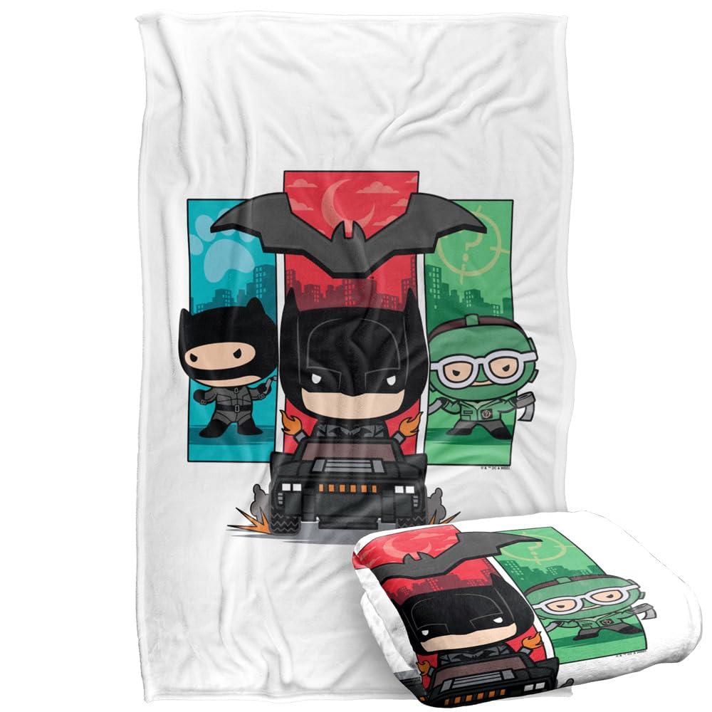 Batman Riddler Catwoman 2021 Soft Touch Blanket