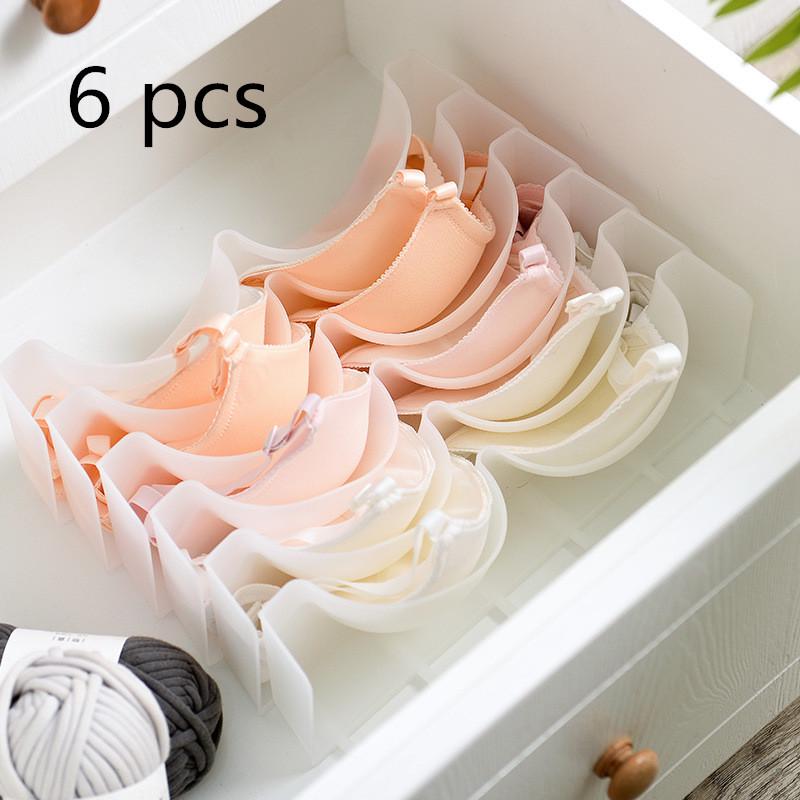 Stackable Bra Storage Solution Buy 6pcs/set Underwear Boxes Stable Stackable Bra Storage Rack Wardrobe ...