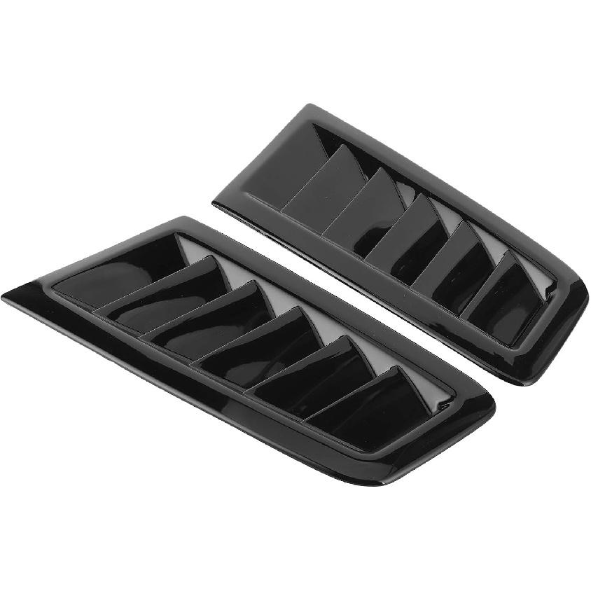 Huvskopor för Bilar, Kolfiber Bilhuvsventilationsskopa Kit Universella Motorhuvsventiler bilhuvskydd med Dubbelsidig Tejp, för RS MK2 och