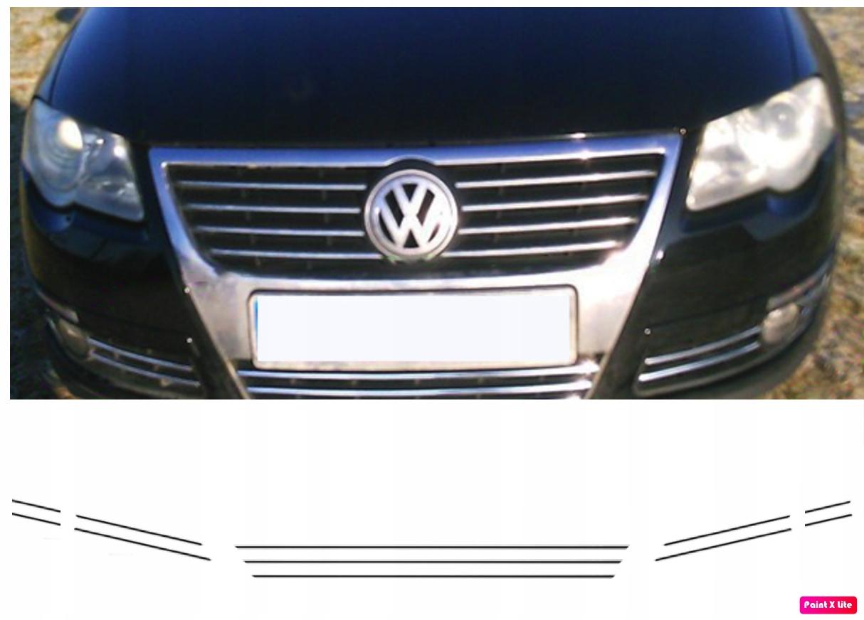 VW PASSAT B6 - CHROME GRILL