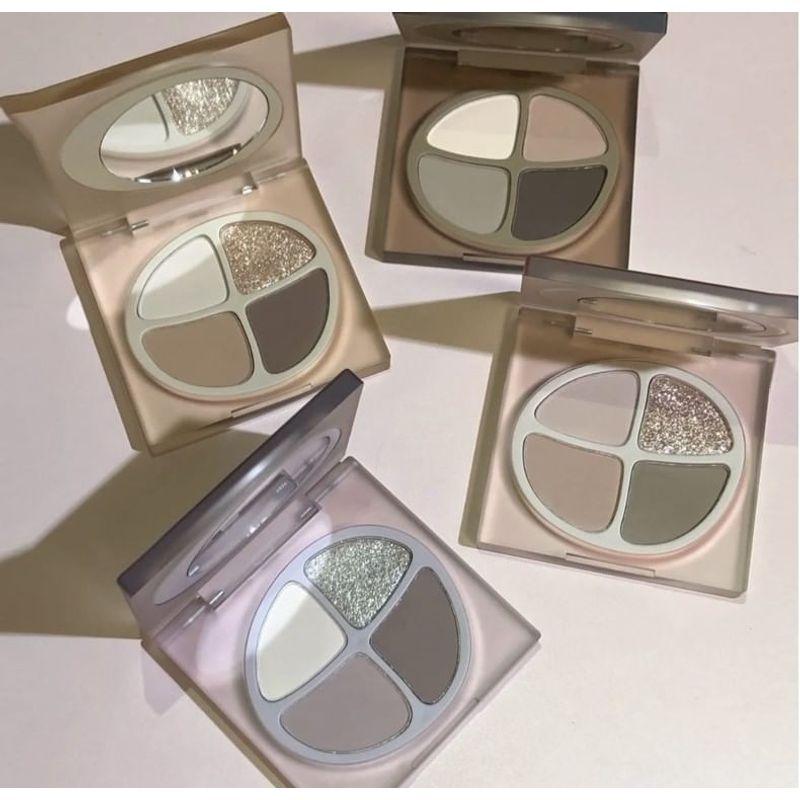 JOOCYEE - Four-color Eyeshadow Palette - Fog Peach