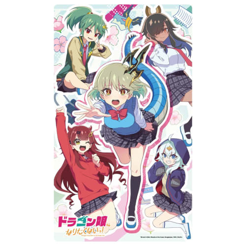 Duel Masters Rubber Mat I Don't Want To Be a Dragon Girl!