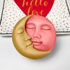 1PC Face Style Silicone Soap Mold Moon Design for Handmade Ornament Plaster Candles Jewelry Handicraft Mould Diy Candle Mold