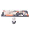 Wireless Keyboard and Mouse Combo 2.4G Wireless Plug and Play Ergonomic Keyboard and Mouse Set for Computer