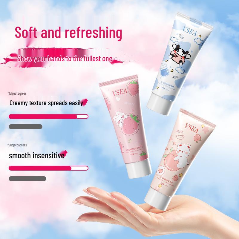 Milk Niacinamide Smoothing Hand Cream: Moisturizing, Nourishing, and Anti-Chapping Care for Women