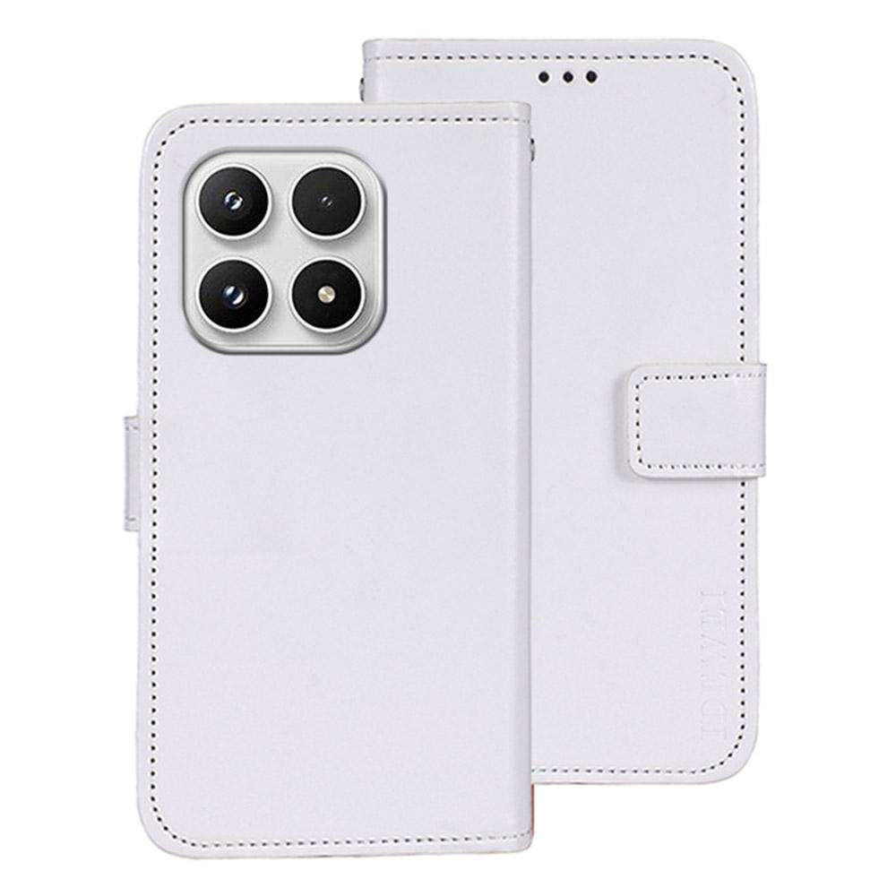 IDEWEI Чехол-подставка For Xiaomi 17 Кожаный чехол для телефона с текстурой Crazy Horse